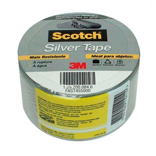 Fita Silver Tape Scotch 3 M 48 x 50 