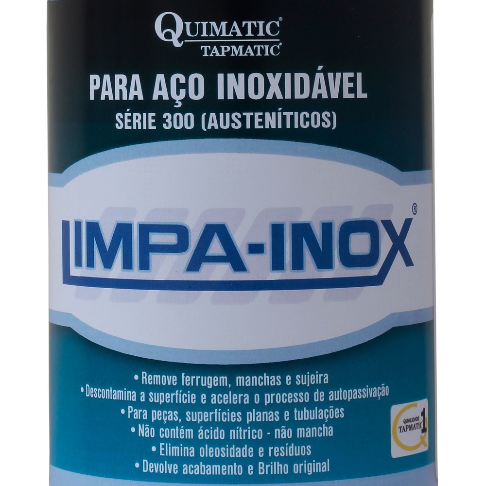 Limpa Inox Industrial Quimatic Tapmatic5 litros