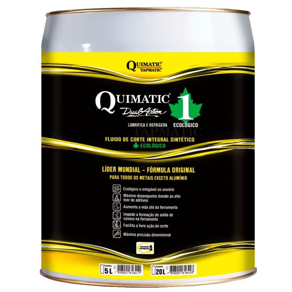Fluído para Corte Tapmatic - Quimatic 1 Ecológico para Metais