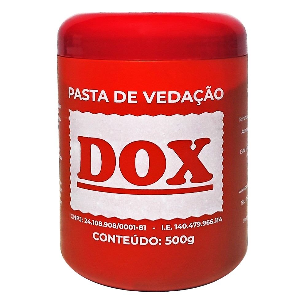 Pasta Veda Rosca DOX - 500 Gramas