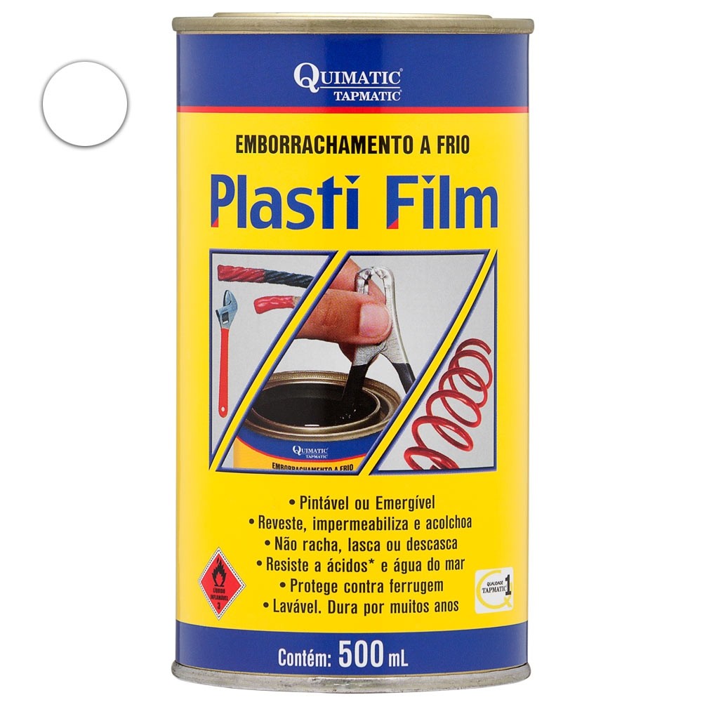 Emborrachamento a Frio Quimatic Plasti Film – 500 ml Branco