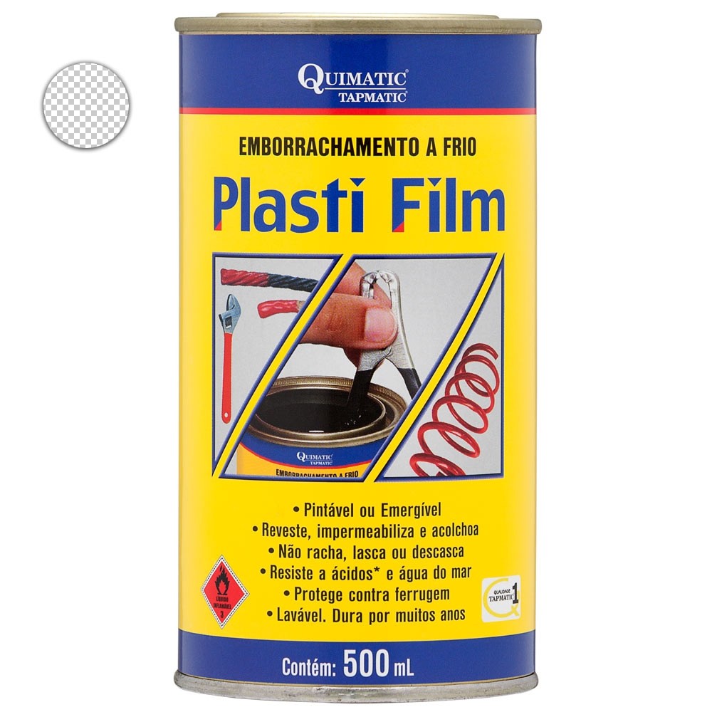 Emborrachamento a Frio Quimatic Plasti Film – 500 ml Incolor (Default)