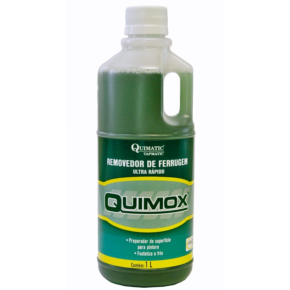 Removedor de ferrugem Ultrarrápido Quimatic - Quimox - 1 LITRO 