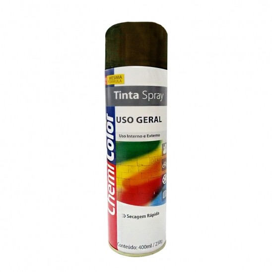 Tinta Spray - Preto fosco - 400ml