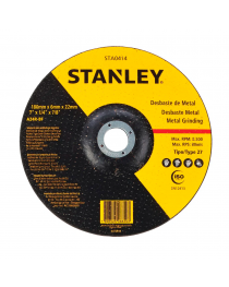Disco de Desbaste para Metal 7 x 1/4 x 7/8 Pol Stanley - STA0414