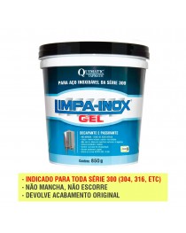 Gel Decapante Limpa Inox Industrial Quimatic Tapmatic 850 gramas