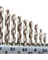 Jogo de Brocas Dormer para Metais em Aço Rápido com 13 Peças 1,5 a 6,5 mm